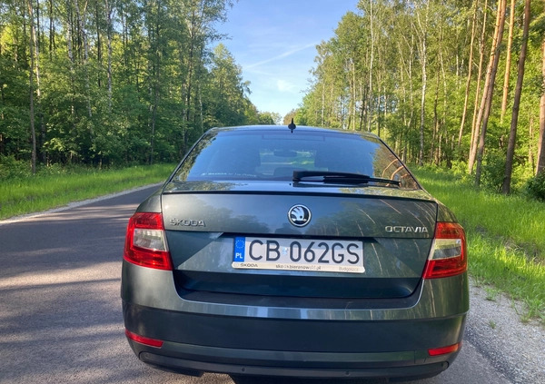 Skoda Octavia cena 69500 przebieg: 70086, rok produkcji 2017 z Bydgoszcz małe 79